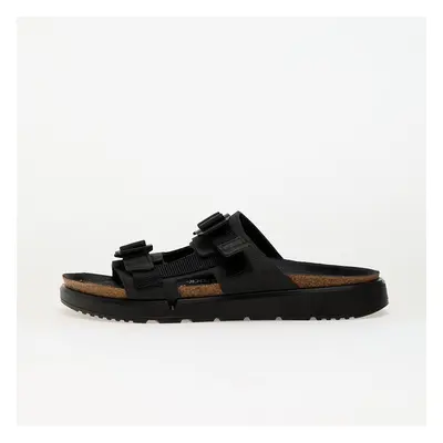 Tenisky Birkenstock Shinjuku Strap Natural Leather/Textile Black EUR