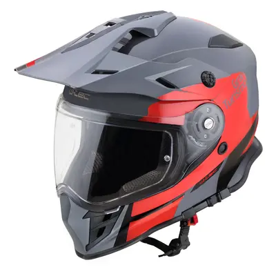 Moto přilba W-TEC V331 PR Graphic Red-Grey