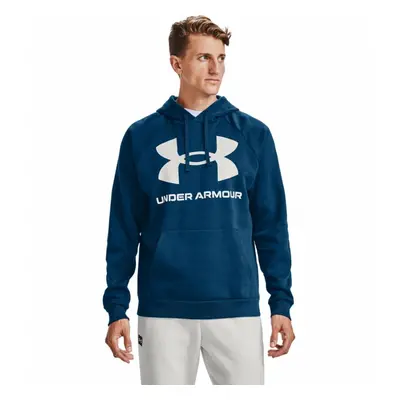 Pánská mikina Under Armour Rival Fleece Big Logo HD Graphite Blue