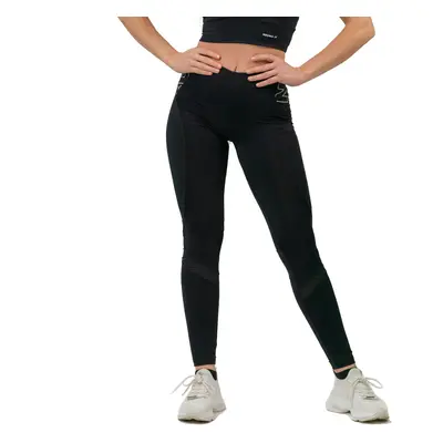 Dámské legíny s vysokým pasem Nebbia FIT Activewear Black