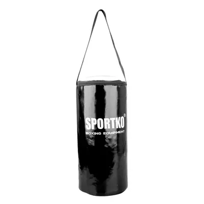 Dětský boxovací pytel SportKO MP10 19x40cm / 3kg černo-bílá