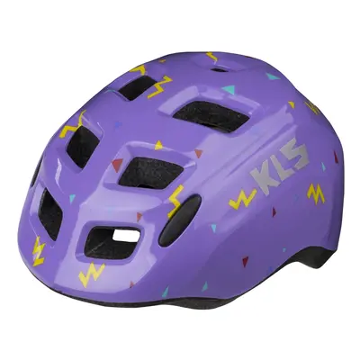 Dětská cyklo přilba Kellys Zigzag Purple