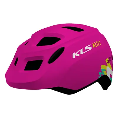 Dětská cyklo přilba Kellys Zigzag Pink