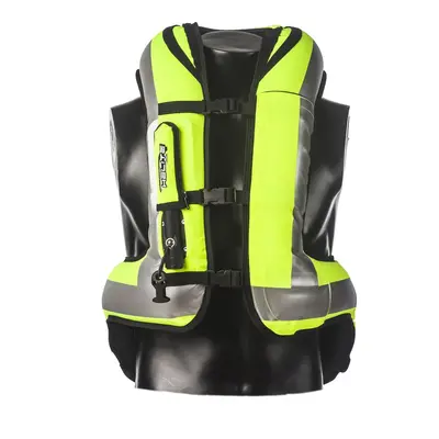 Airbagová vesta Helite Turtle HiVis 1, mechanická s trhačkou žlutá