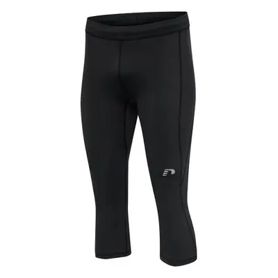 Pánské kompresní kalhoty 3/4 Newline Core Knee Tights Men černá