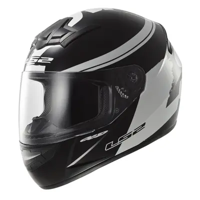 Moto přilba LS2 FF352 Rookie Fluo Black-White černo-bílá