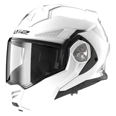 Výklopná moto přilba LS2 FF901 Advant X Solid White P/J