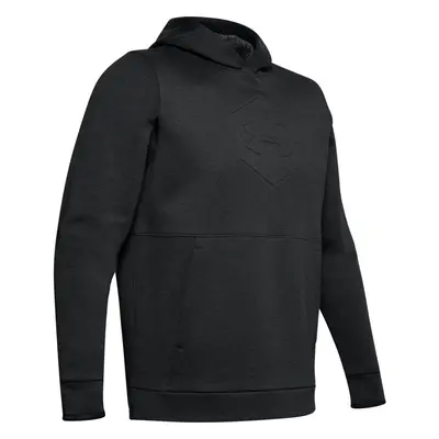 Pánská mikina Under Armour Athlete Recovery Fleece Graphic Hoodie Black