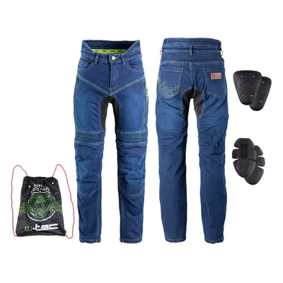 Pánské moto jeansy W-TEC Biterillo modrá