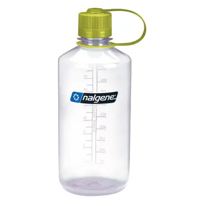 Outdoorová láhev NALGENE Narrow Mouth Sustain 1l Clear w/Green Cap