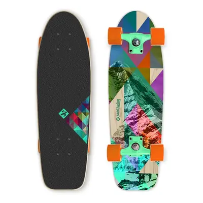 Mini longboard Street Surfing Kicktail Rocky Mountain 28"