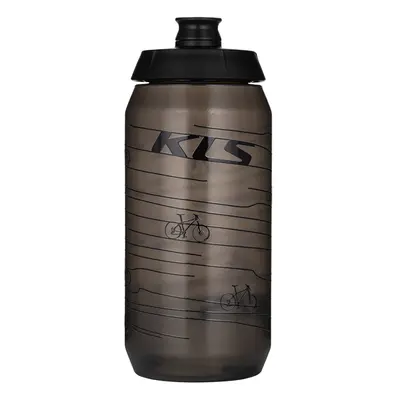 Cyklo láhev Kellys Kolibri 0,55l Transparent Black