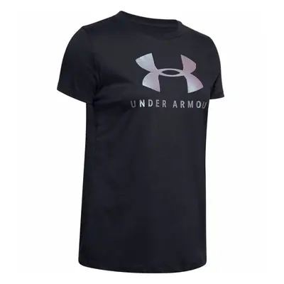 Dámské triko Under Armour Graphic Sportstyle Classic Crew Black-Chrome