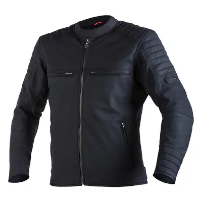 Kožená moto bunda Rebelhorn Hunter Pro CE Black