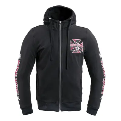 Pánská mikina W-TEC Black Heart Vintage Iron Hoodie černá