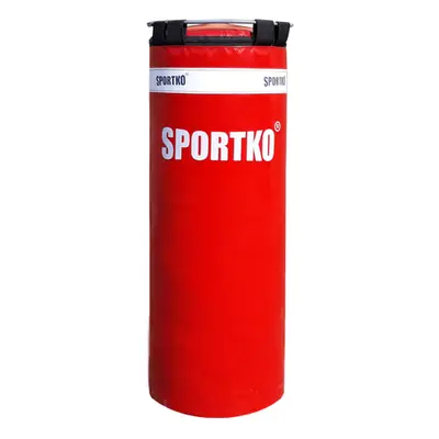 Dětský boxovací pytel SportKO MP5 29x75cm / 12kg červená