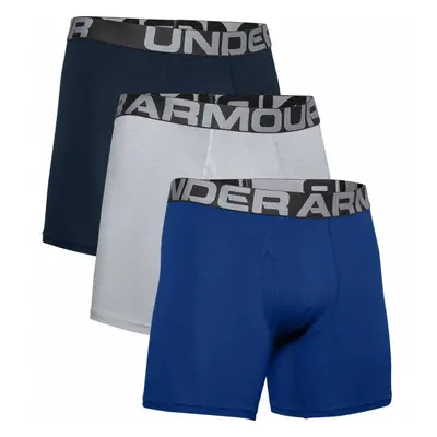 Boxerky Under Armour Charged Cotton 6in 3ks Royal