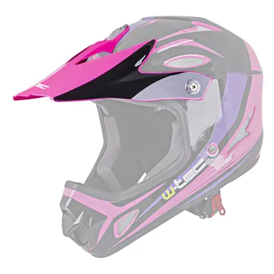 Náhradní kšilt pro přilbu W-TEC FS-605 Extinction Pink