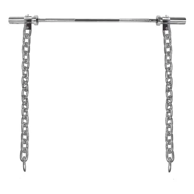 Vzpěračské řetězy s tyčí inSPORTline Chainbos Set 2x25 kg