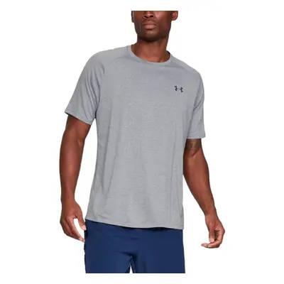 Pánské triko Under Armour Tech SS Tee 2.0 Steel Light Heather/Black