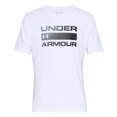 Pánské triko Under Armour Team Issue Wordmark SS White