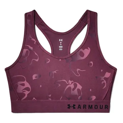 Dámská sportovní podprsenka Under Armour Mid Keyhole Print Level Purple