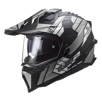 Enduro helma LS2 MX701 Explorer Atlantis Matt Titanium