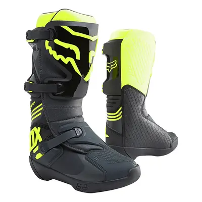 Motokrosové boty FOX Comp Black Yellow MX22 černá/fluo žlutá