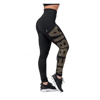 Dámské legíny Nebbia Gold Print Black