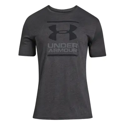 Pánské triko Under Armour GL Foundation SS T Charcoal Medium Heather/Graphite/Black