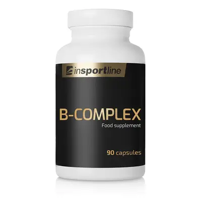 Doplněk stravy s vitaminy B inSPORTline B-Komplex, kapslí