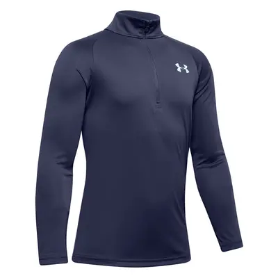 Chlapecká mikina Under Armour Tech 2.0 1/2 Zip Blue Ink