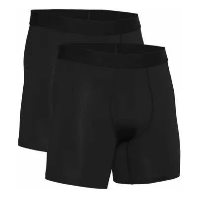 Pánské boxerky Under Armour Tech Mesh 6in 2ks Black