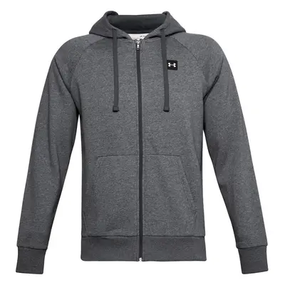 Pánská mikina Under Armour Rival Fleece FZ Hoodie Pitch Gray Light Heather