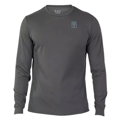 Pánský cyklo dres FOX Ranger Drirelease LS Jersey Dark Shadow