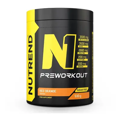 Pre-workout směs Nutrend N1 g červený pomeranč