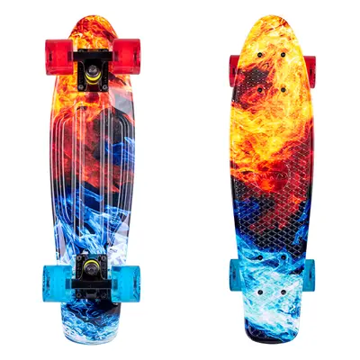 Penny board WORKER Colory 22" Frostfire (oranžovo-modrá)