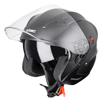 Moto přilba W-TEC YM-627 Pure Matt Black