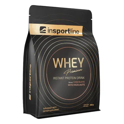 Protein inSPORTline WHEY Premium 700g čokoláda s lískovými oříšky