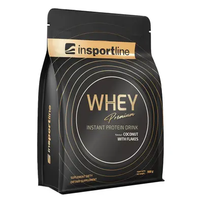 Protein inSPORTline WHEY Premium 700g kokosové vločky