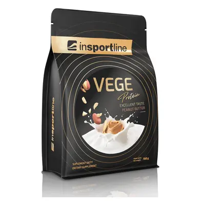 Doplněk stravy inSPORTline VEGE Protein 700g arašídové máslo