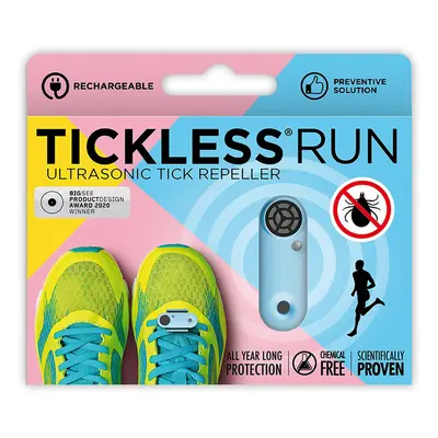 Ultrazvukový repelent proti klíšťatům Tickless Run pro běžce Blue