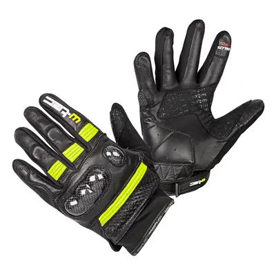 Moto rukavice W-TEC Rushin Black-Fluo Yellow