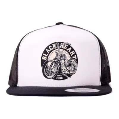 Kšiltovka BLACK HEART Chopper Trucker WHT bílá