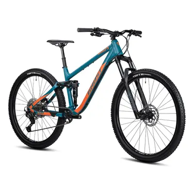 Celoodpružené kolo Ghost Kato FS Universal 29" 9.0 Blue Grey/Orange Matt (20", cm)