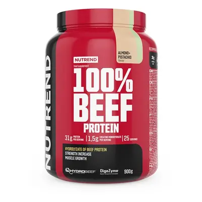 Hovězí bílkovina Nutrend 100% Beef Protein 900g mandle+pistácie