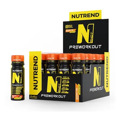 Stimulant Nutrend N1 Shot 20x60 ml orange fire