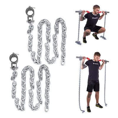 Vzpěračské řetězy inSPORTline Chainbos 2x15 kg