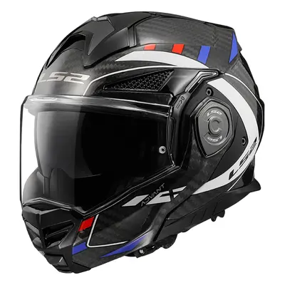 Výklopná moto přilba LS2 FF901 Advant X C Future Gl White Blue P/J