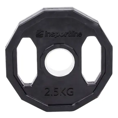 Pogumovaný olympijský kotouč inSPORTline Ruberton 2,5 kg mm